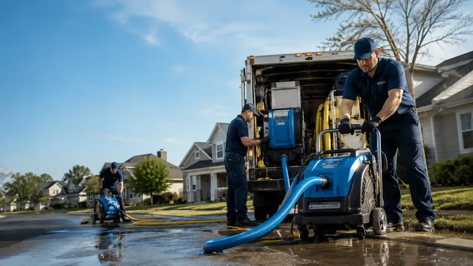 Flood Damage Cleanup in West Van Lear, KY